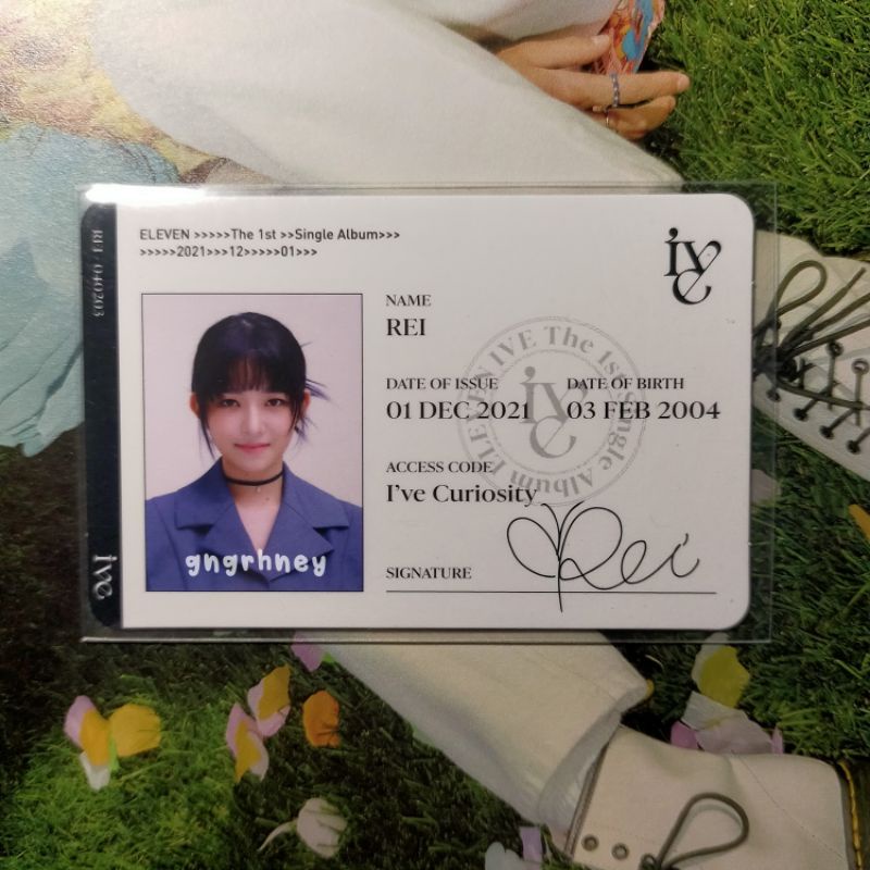 ive rei id card eleven album