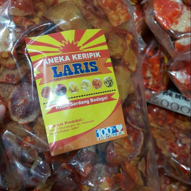 

Keripik pedas sanjai