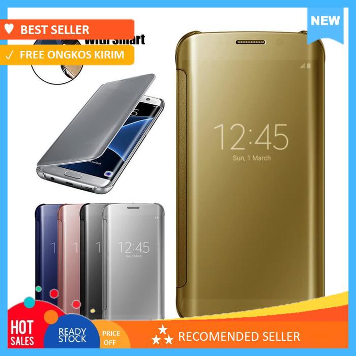 SAMSUNG S7 | MIRROR COVER FLIP CASE FOR SAMSUNG GALAXY S7 FLAT