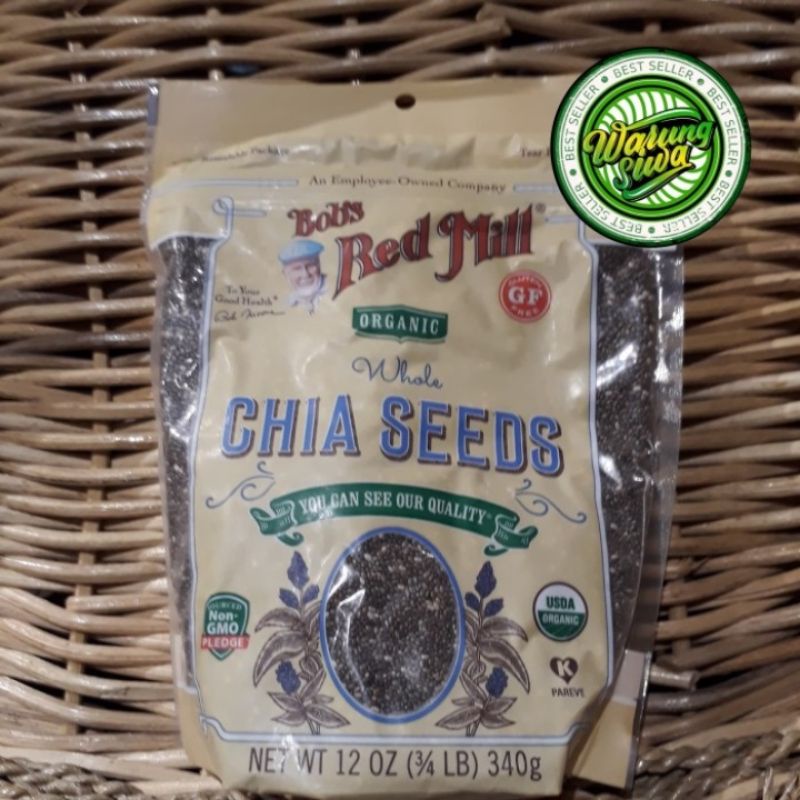 

Bob's red mill organik whole chia seeds 340 gram