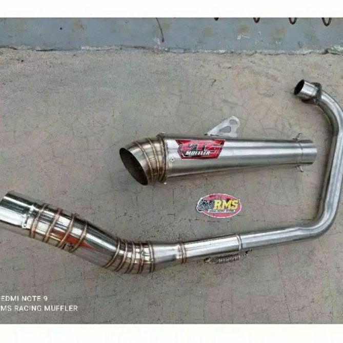 knalpot racing CTS MUFLER motor CB GL TIGER MEGAPRO