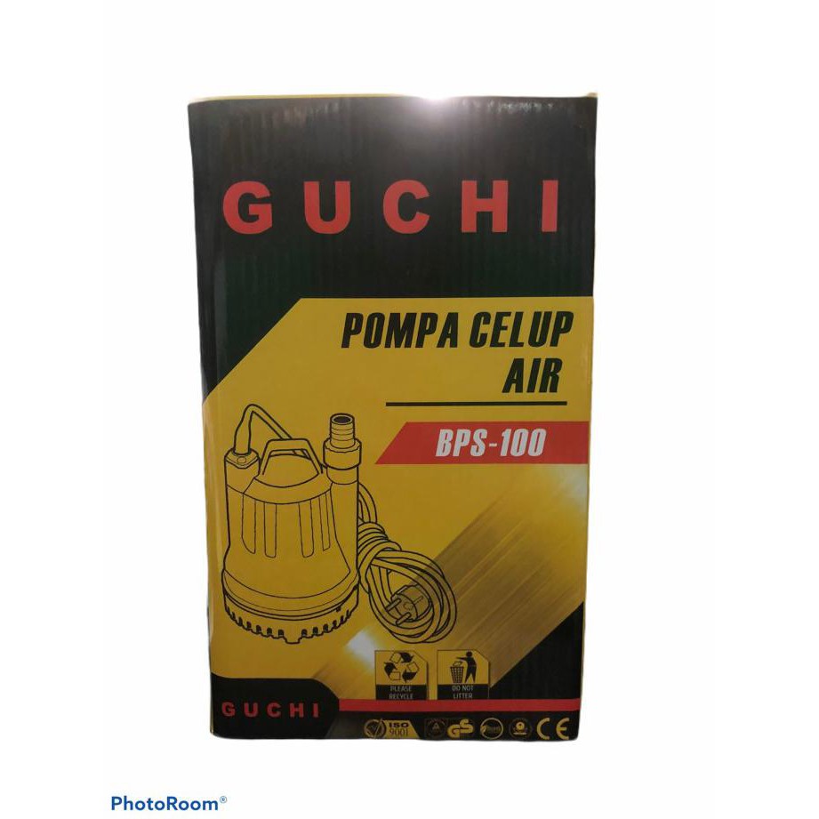 Pompa Celup Kolam Ikan Air Guchi Bps 100 Submersible Pump Primawahana