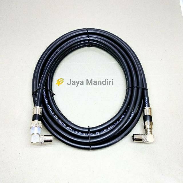 Kabel Antena TV 5 Meter  jack L to L / Male to Male