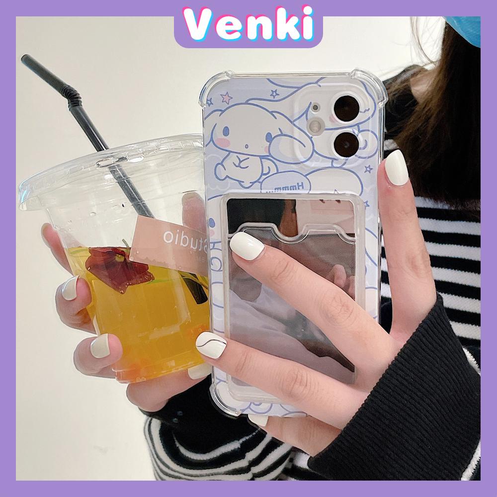 iPhone Case Silicone Soft Case Clear Case Card Case Photo Storage Card Holder Protection Camera Shockproof Cartoon Cute Style For iPhone 13 Pro Max iPhone 12 Pro Max iPhone 11 Pro Max iPhone 7 Plus iPhone XR XS MAX Pro Max XS 11 X/XS Plus/8 12 7/8/S pro