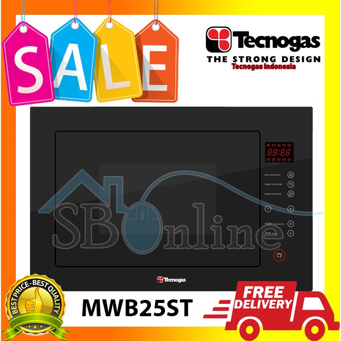 Tecnogas Microwave Tanam 59,5Cm MWB25ST