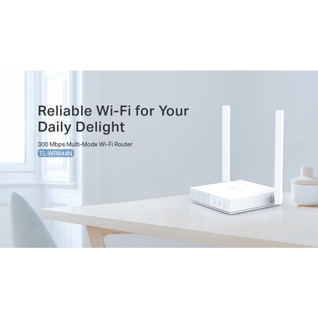 IDN TECH - TP-LINK Multi-Mode Wi-Fi Router 300Mbps - TL-WR844N