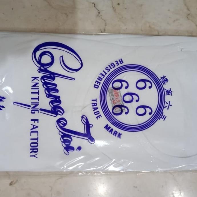 Kaos Oblong Chung Thai 66666 Isi 3Pcs