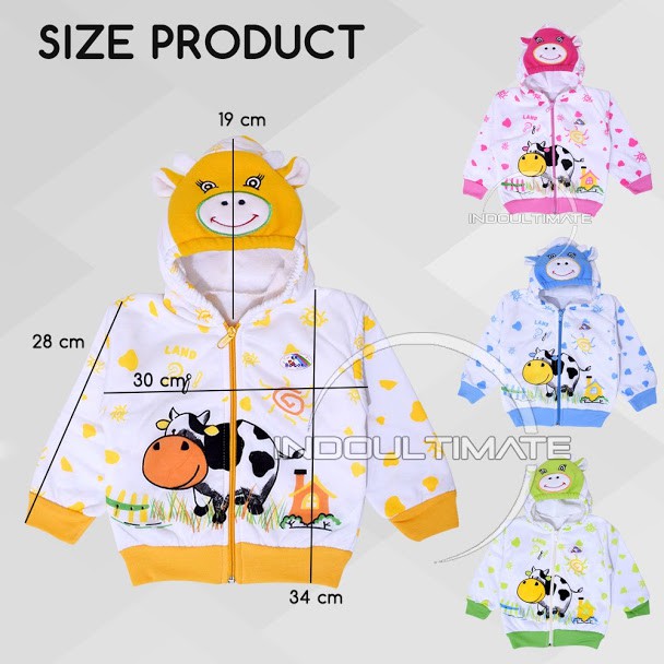 Jaket Hangat Bayi Motif / Jacket Baby Motif / BY JBS JACKET BABY MOTIF