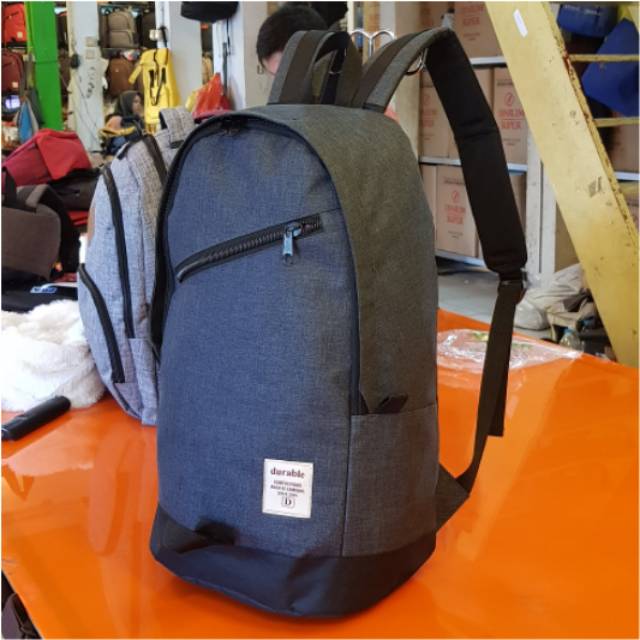 Tas Ransel Pria Laptop 15inh Backpack Ukuran Besar Ransel abu