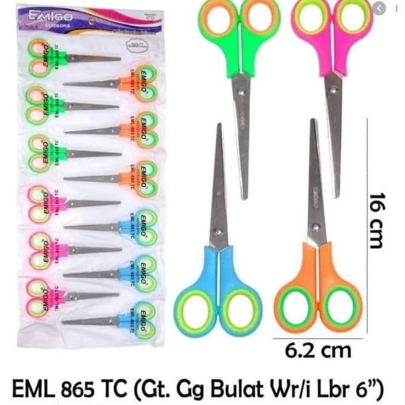 

Gunting Sedang Merek EMIGO Stainless steel