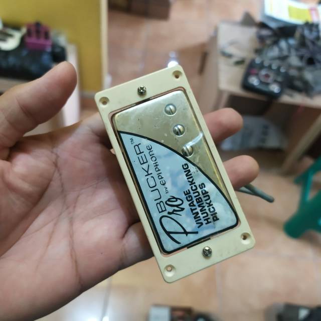 Pickup humbucker Epiphone ProBucker 3 Original chrome posisi bridge