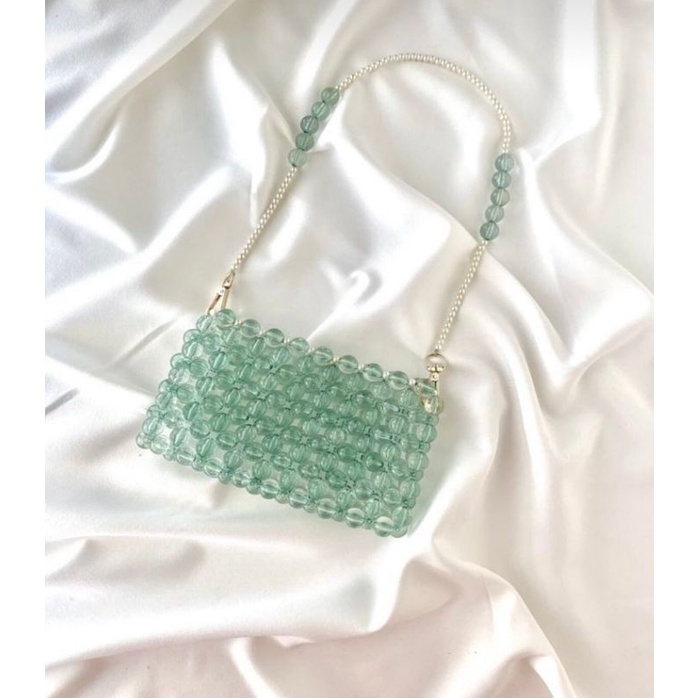 FANMY | anika pearl bag | pearls bag | beads bag | beaded bag | beaded shoulder bag | shoulder bag |