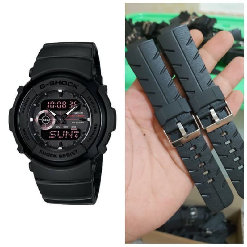 strap tali jam Casio G Shock 3750 G300 G-300 G 300 B Strap tali  Jam Tangan