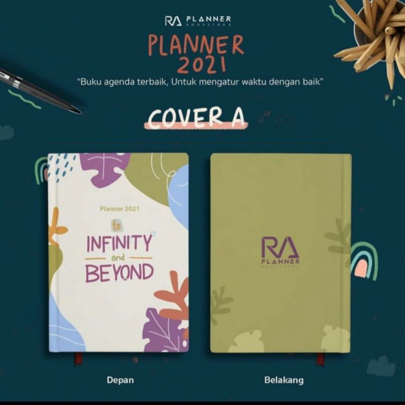 

BUKU PLANNER 2021 | NOTEBOOK | BUKU CATATAN