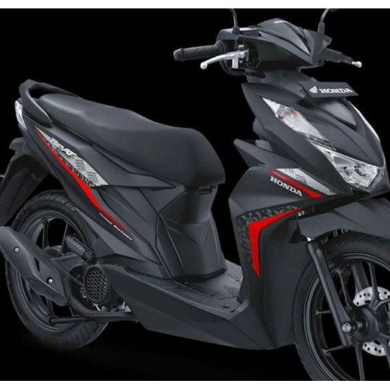 STRIPING BEAT DELUXE 2021 VARIASI TRANSPARAN LIST ORI