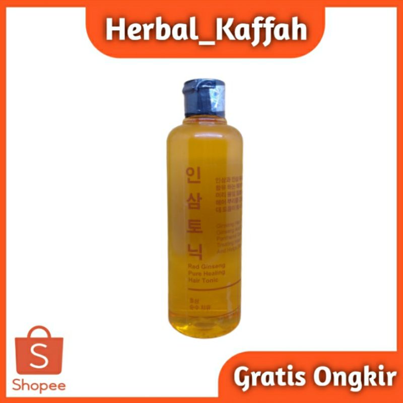 Red Ginseng Pure Healing Hair Tonic 275 ml | Mengatasi Rambut Kusam | Asli 100%