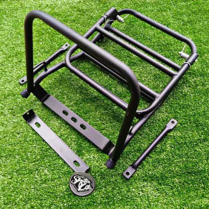 Backrack Vespa Model Backrack Madrid Untuk Vespa Excel Dan Px