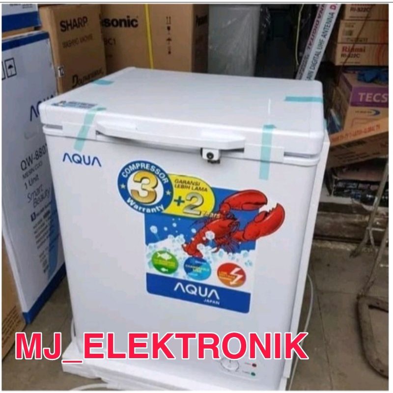 freezer box aqua 100 liter ( KHUSUS DEPOK )