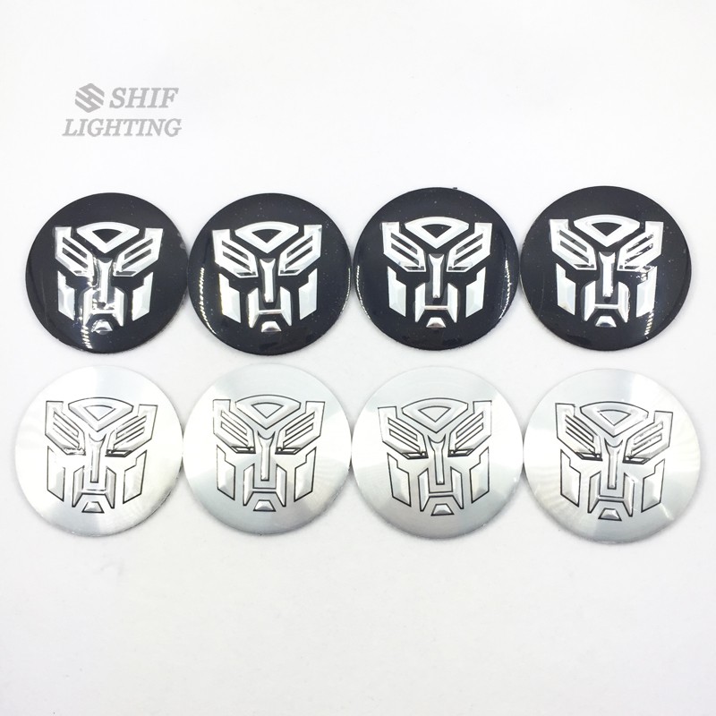 Stiker Emblem Logo Transformer 4x56mm Untuk Velg Hub Mobil