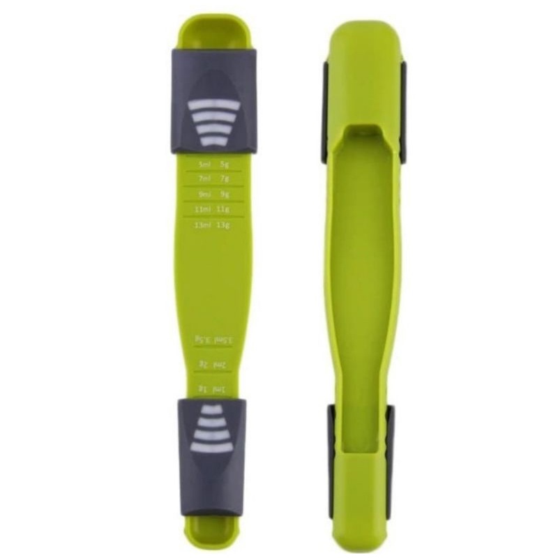 SENDOK TAKAR GESER SLIDING MEASURING SPOON FOOD SPOONS SERBAGUNASENDOK SEHAT