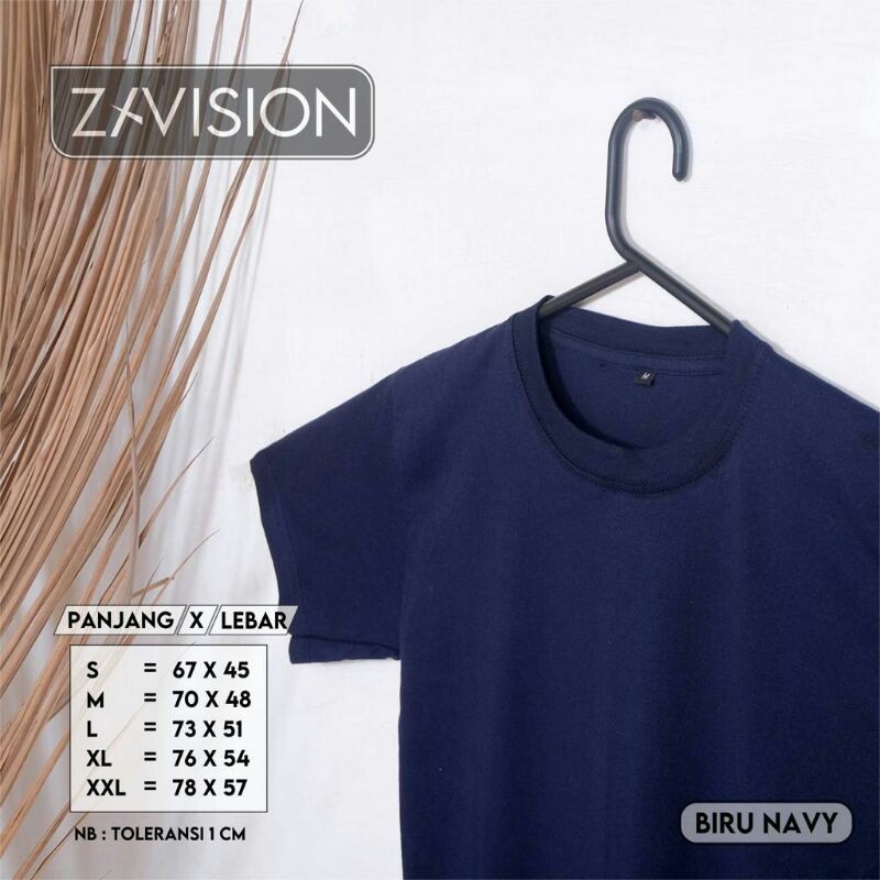 KAOS POLOS COTTON COMBED 30s PREMIUM NAVY #kaospolos #combedpremium