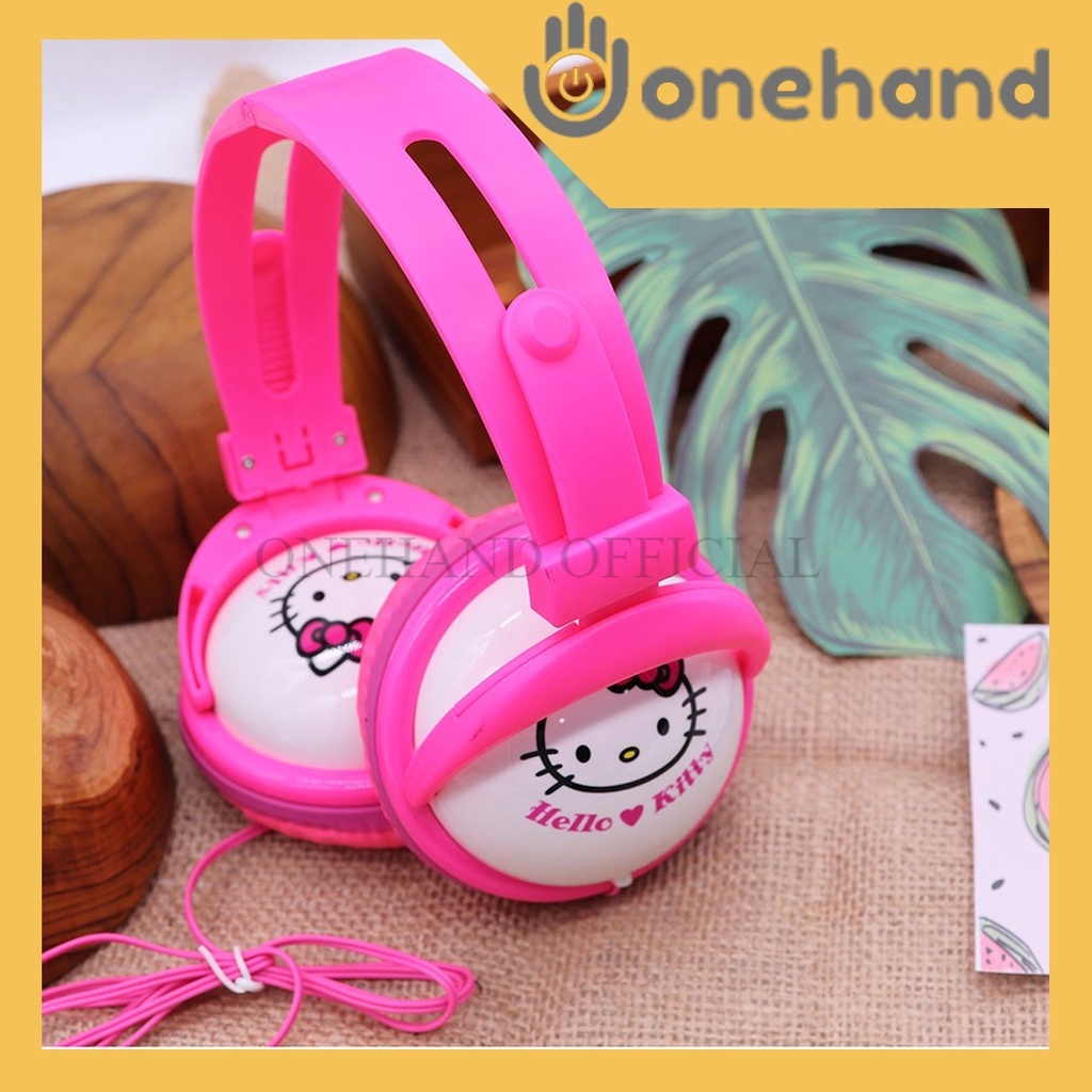 Headphone Bando Karakter HelloKitty Headset Anak Handsfree Murah Headset Unik Headset Bando EarphoneKarakter Headset Anak Handsfree Murah Headset Unik Headset Bando Earphone