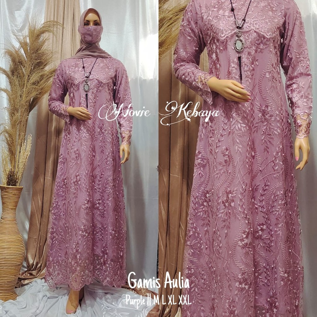 Gamis Lakuna / Kebaya Gamis Modern / Kebaya Brukat / Gamis Brukat / Gamis Pesta / Kebaya Modern