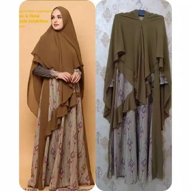 [QNANZ OFFICIAL] GAMIS SYARI / DRESS SET PRELOVED " BOHO CHIC" By Qnanz Official