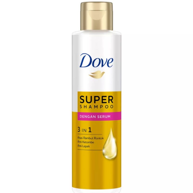 Dove 3 In 1 Super Shampoo Serum 135Ml