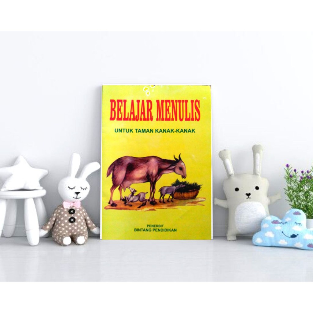 Buku Belajar Menulis Untuk Anak TK / Buku Belajar Membaca Dan Menulis / Buku Pengembangan Anak TK