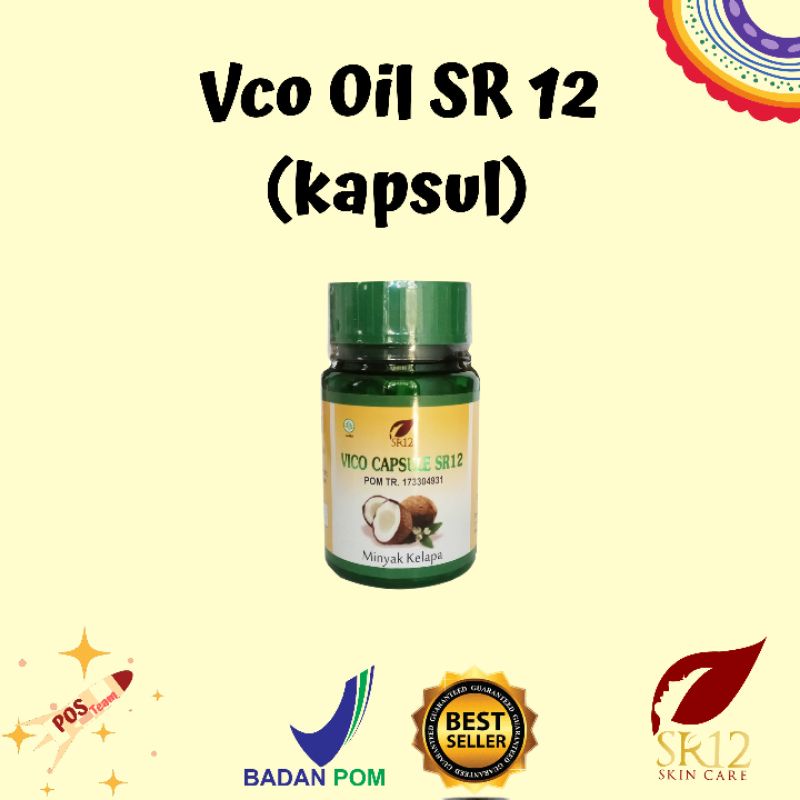 VCO OIL / VCO KAPSUL / MINYAK KELAPA MURNI / MINYAK KELAPA