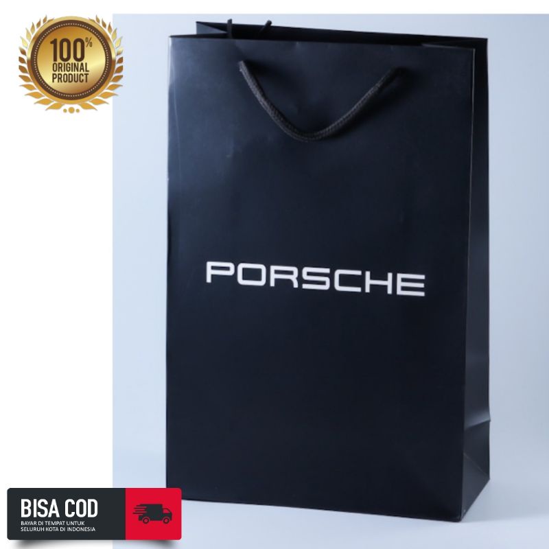 

Paper Bag Original Merk Porsche Black