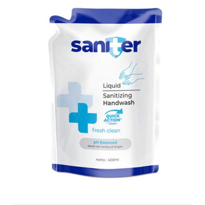 Saniter Sanitizing Hand Wash Liquid refill 400ml