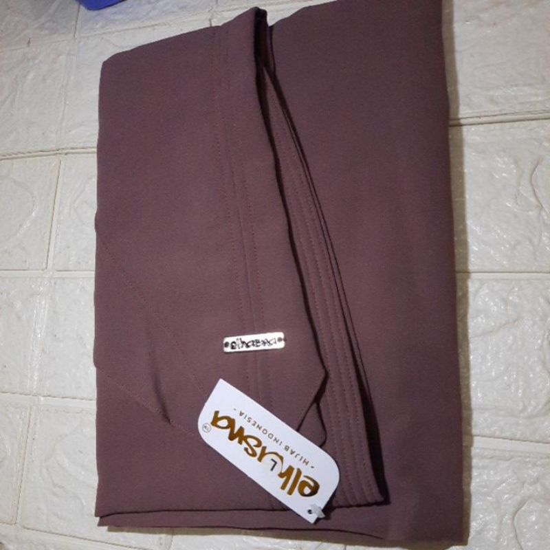 ELHASNA//KHIMAR L ORI ELHASNA/CERUTY BABYDOLL DUA LAYER/KHIMAR ELHASNA/KHIMAR LANCIP-Milo purple