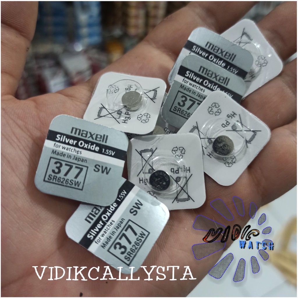 BATERAI JAM TANGAN SP 377 626 SR626SW SR626 AG4 LR66 SR-626 SR626 L626F L626 LR626 ORIGINAL SP BATRE BATREI BATERAI KANCING JAM TANGAN