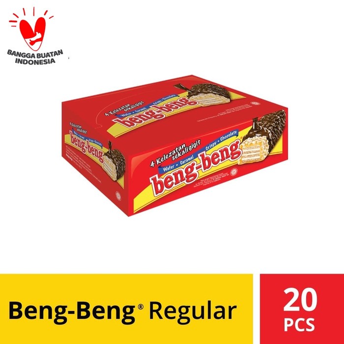 

Produk Eksklusif Beng-Beng Regular 20Pcs @ 22gr Murah