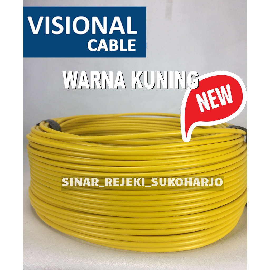 Kabel NYA 1,5 mm 1.5 mm TEMBAGA MURNI SNI Kabel Listrik, kabel kawat tunggal 1,5 NYA 1X1,5