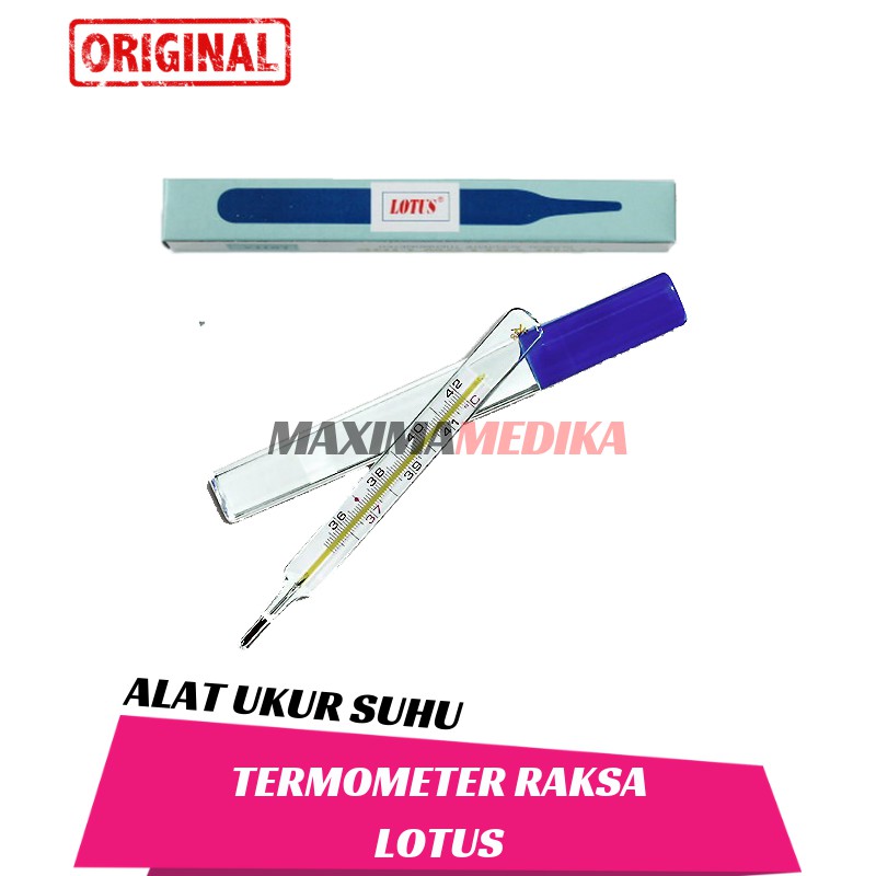 Termometer Raksa Lotus (Hg)