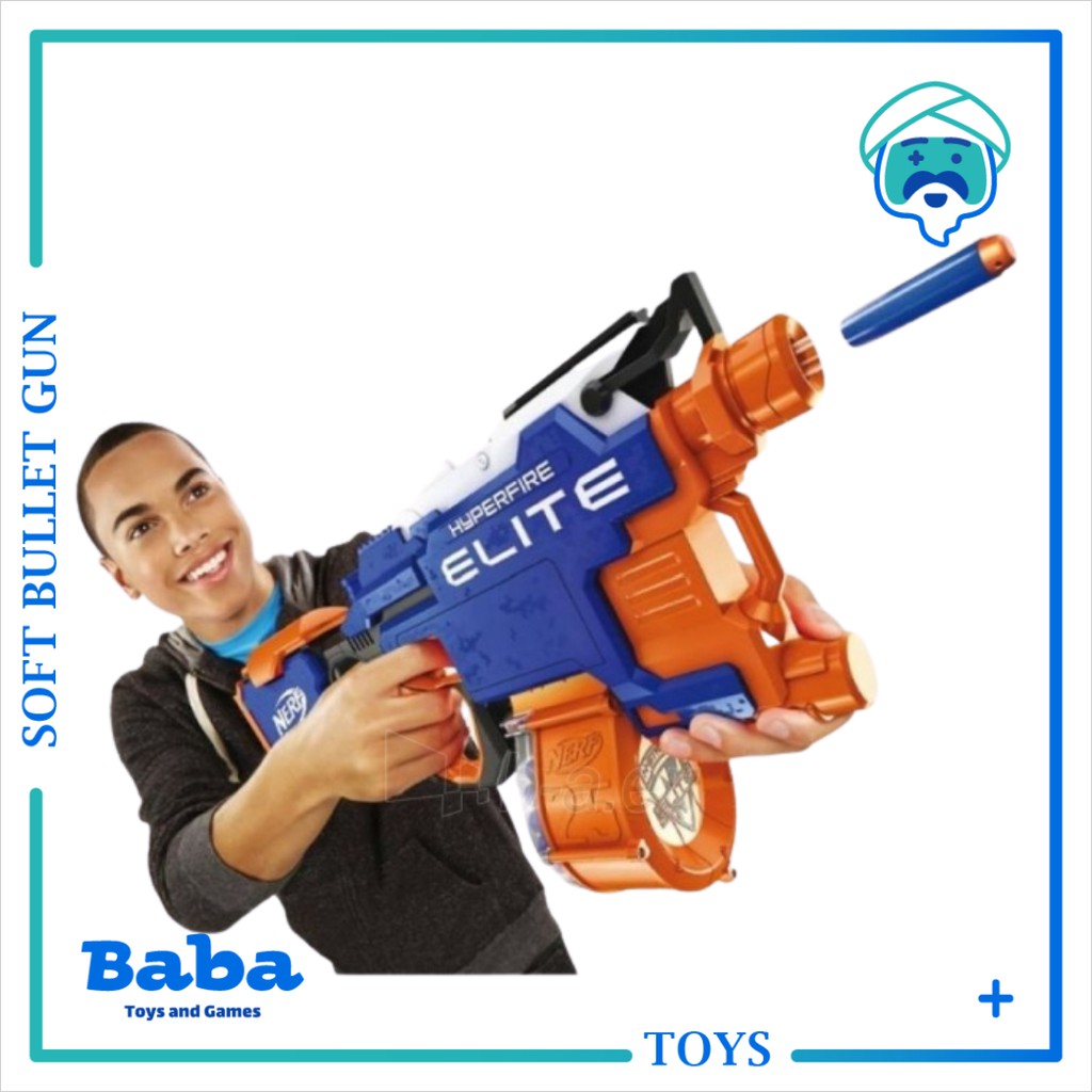 Jual Nerf Gun N-Strike Elite HyperFire 