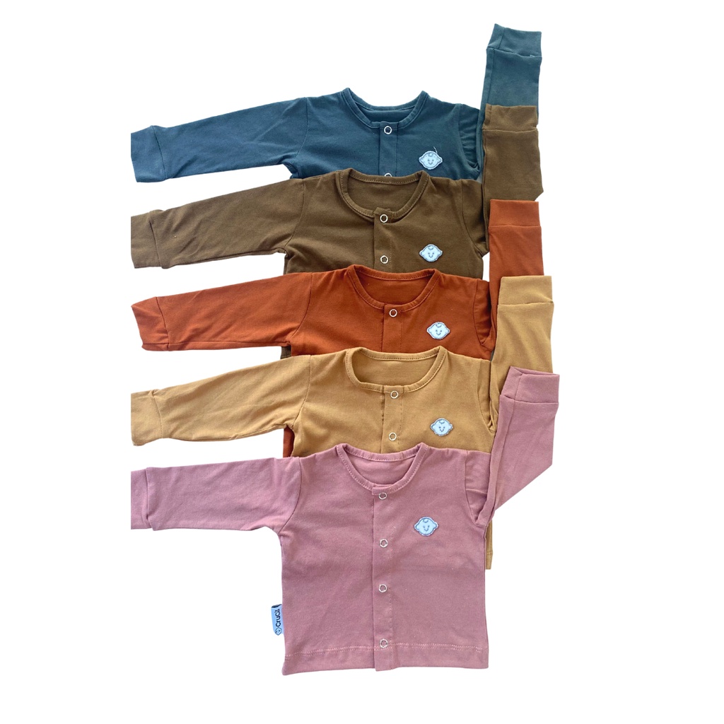 Crucil Kaos lengan panjang bayi (0m-2m)