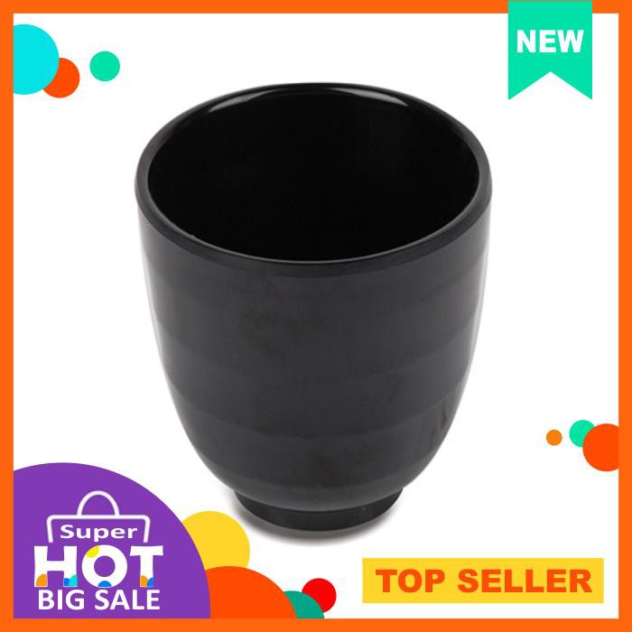 Gelas Minum Melamine Oriental Onyx 300Ml Hitam