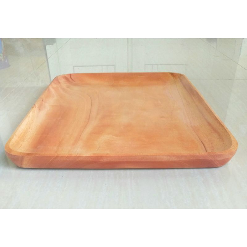 Nampan Kayu kotak/Baki/Wooden tray 30x40cm