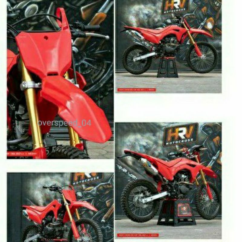 COVER BODY CRF 150L BODY SET CRF 150 UPGRADE COVER BODI SET CRF 150L BODY TRAIL CRF