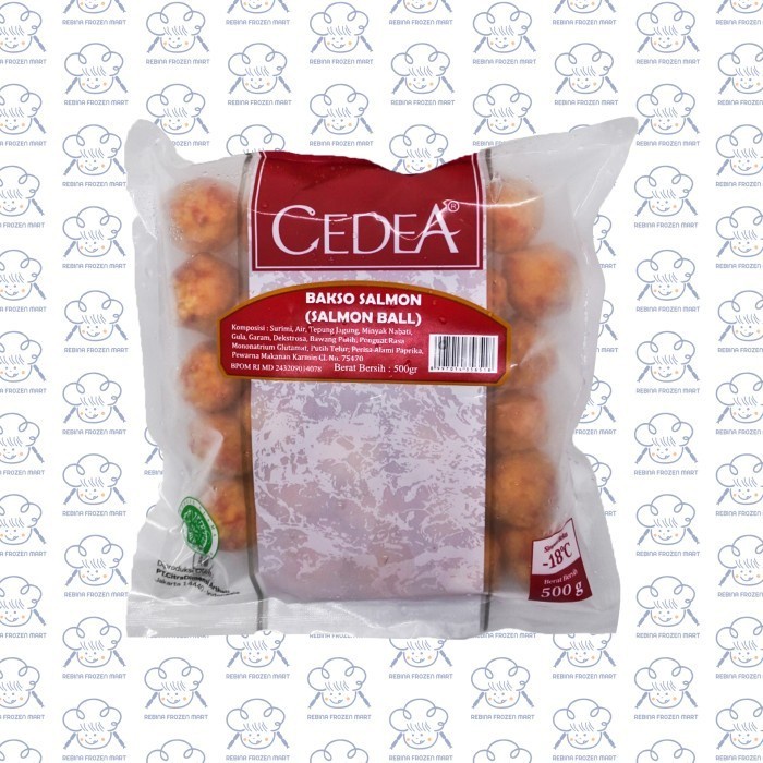 

Cedea Bakso bakso Salmon (Salmon Ball) 500 gr