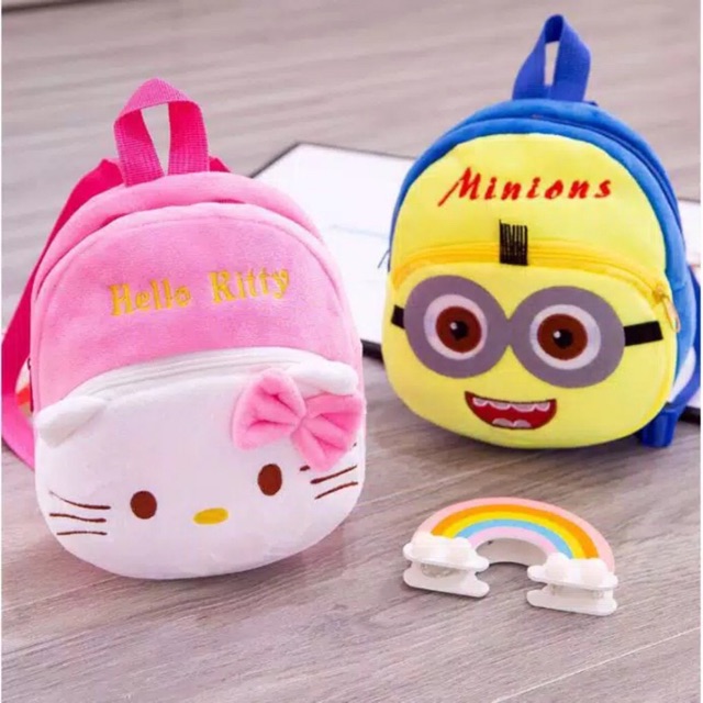 Tas Ransel Anak Lucu Impor karakter boneka