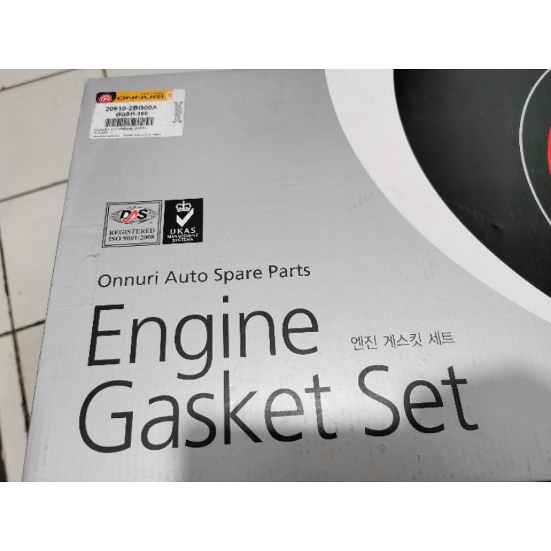 packing set komplit kia Rio 1400 cc 2014