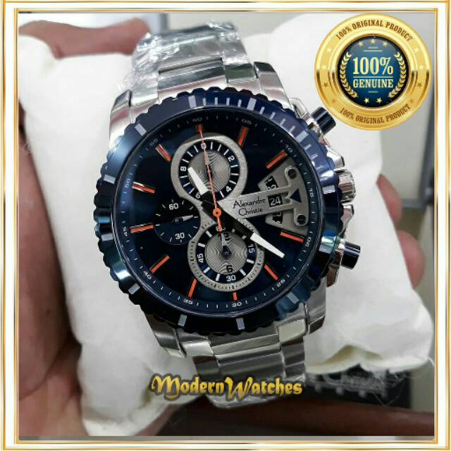  Jam  Ori Pria Alexandre Christie AC 6532 Jam  Tangan  Pria 