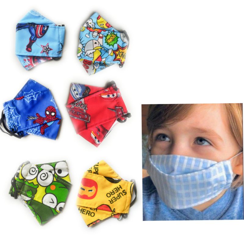 Masker anak 3D
