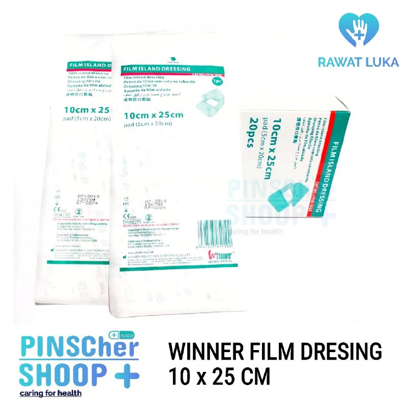 WINNER FILM ISLAND DRESING 10 X 25 CM PLESTER POST OPERASI 1 Pcs