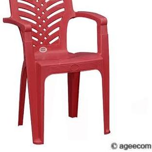 ۝ URSI PLASTIK SANTAI KURSI SENDER TEGAK NAPOLLY 809 - Biru ❀